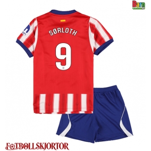 Atletico Madrid Alexander Sorloth #9 Hemmakläder Barn 2026-27 Kortärmad (+ Korta byxor)